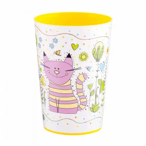 Стакан 169070 "ДЕКОР" 0,4л (MAGIC Т.ЖОВТ.)