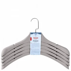 НБ вішаків (5шт д/верхн. одягу 45*8см. (127028 какао)