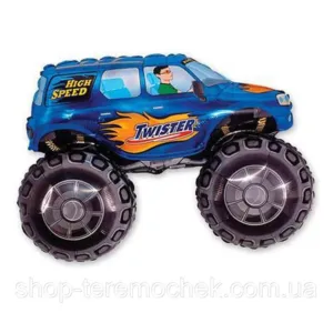 Кулька 901675 A Джип з великими колесами голубий 36"/ 91см