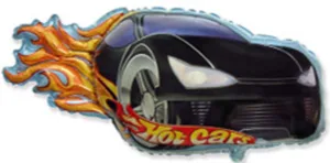 Кулька 901748 N Гоночна машина Hot Cars чорна 36"/ 91см