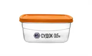 Ємкість "УНІВЕРСАЛЬНА" №89 Помаранчевий (0,5л.)