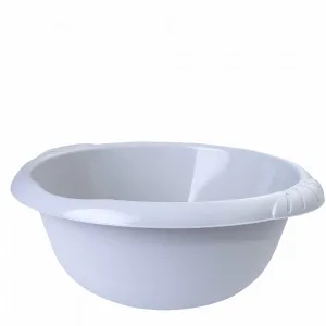 Таз 121059 "Євро" круглий 14л (св.сірий)