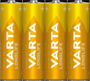 VARTA Бат-ка LONGLIFE Alkaline Фольга-4шт. AA