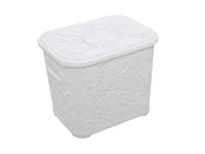 Контейнер "Ажур" 3,5л з кришкою(білий)