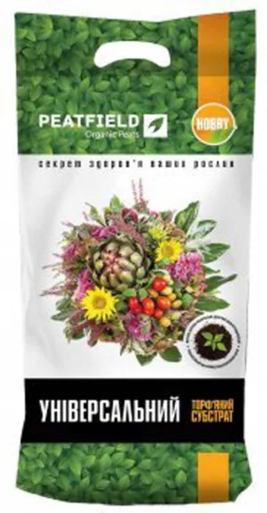 Торф'яний субстрат "PEATFIELD" 20л "Універсальний"