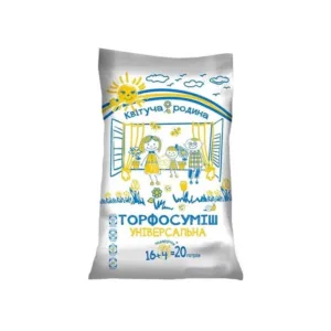 Торф'яний субстрат "Квітуча Родина" 20л "Торфосуміш Універсальна"