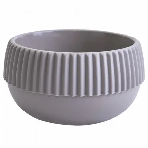 Вазон 116007 "Бохо" низький 22 (какао)