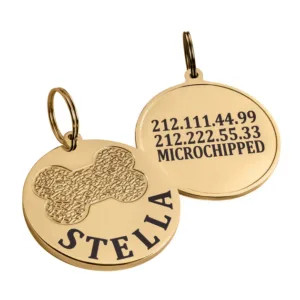 95013 Адресник "Розмір S КісточкаДіаметр 2,5 см. "