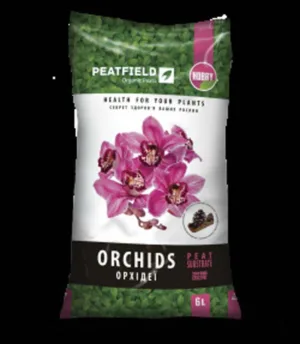 Торф'яний субстрат "PEATFIELD"  6л "Для орхідей"