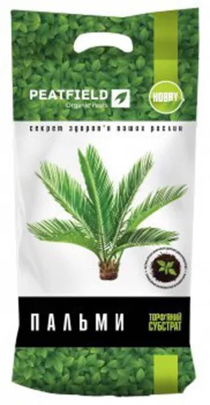 Торф'яний субстрат "PEATFIELD" 10л "Для пальм"