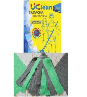 Моп "Uclean" запаска д/швабри мікроф. "Стандарт" 135г
