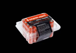 Бат-ка ENERLIGHT Alkaline MEGA POWER ФОЛЬГА-24шт. ААA