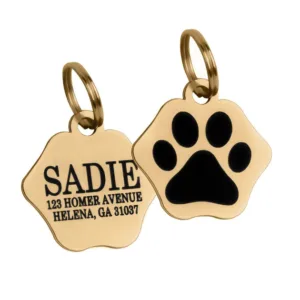 90373/Т Адресник "Розмір S Довжина 2 см.Ширина 2 см.