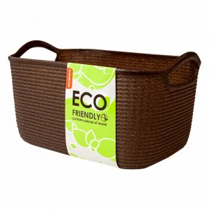 Корзина 127007 "Джут" S (ECO WOOD-корич.)