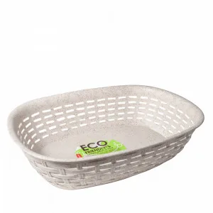 КОРЗИНКА 168081 "Ротанг" (30,5х21,5х7,5см. ECO WOOD (біла роза)