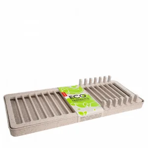 Сушка 169076 "Міні" ECO WOOD для посуду (біла роза)