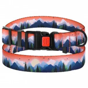 53/1203/Т Нашийник д/собак Urban Travel, застіб.пластик, XL (Об.шиї 43-66 см.,Шир- 25см) Гори