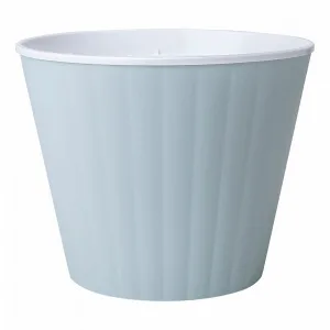 Вазон 114034 "Ібіс" з подв.дном 15,7*13 (полин/білий)