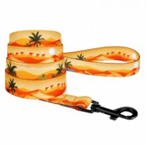 62/1204/Т Повідець д/собак Travel L (Дов.- 152см, Шир.- 25 мм) Пустеля