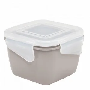 Контейнер 168059 квадрат."Фієста" 0,45л (какао/пр.)