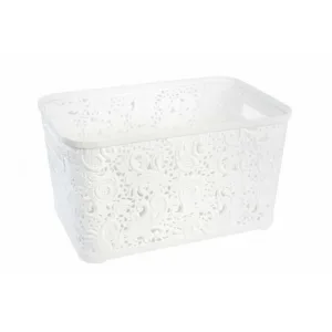 Контейнер "Ажур" 1,8л БЕЗ кришки (білий)