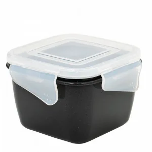 Контейнер 168059 квадрат."Фієста" 0,45л (граніт/пр.)