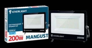 Прожектор LED ENERLIGHT "MANGUST" 200Вт (12000Lm) 6500K
