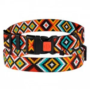 50/1375/Т Нашийник д/собак Urban гуцульс. заст. пласт. S (Об. шиї- 25-33 см Шир-16мм) помаранч