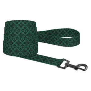 59/8814 Повідець для Собак Барксі Urban Патріотичний (довж-152 см шир-10 мм) Вишиванка зелена