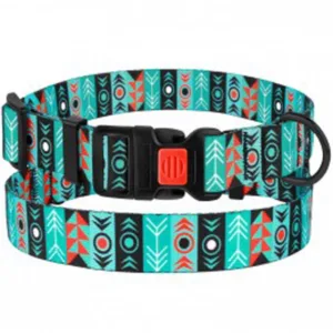 52/1336/Т Нашийник д/собак Urban стрілки застібка пласт. L (Об. шиї 35-53 см Шир-25мм)