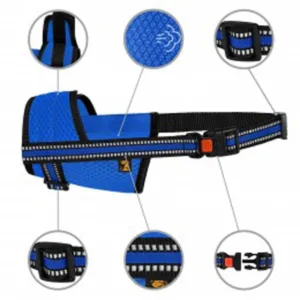 576202/Т Намордник універ. Mesh д/собак, розмір М, колір синій