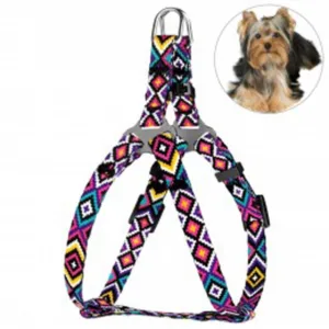 68/1374/Т Шлея д/собак "Tribal" Гуцульс XXS (Об.груд.ї- 24-30 см Шир.-10мм) фіолет