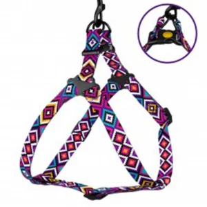 70/1374/Т Шлея д/собак "Tribal" Гуцульс S (Об.груд. 40-53 смШир. - 16мм) фіолет