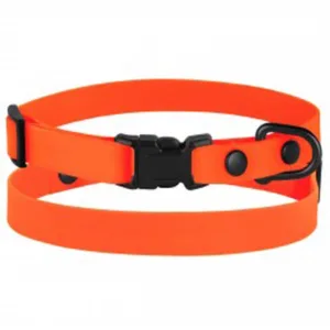 44/6134/Т Нашийник д/собак Surf, пластик. пряжка, розмір XS,(Об. шиї 18-28 см Ширина - 10мм)помаранч