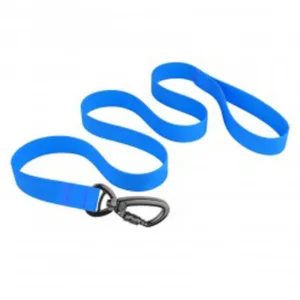 60/6132/Т Повідець д/собак Surf водовідшт.полімерне покриття, р. S, (Довж-122см.Шир-16мм) блакит