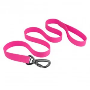 60/6137/Т Повідець д/собак Surf водовідшт.полімерне покриття, р. S, (Довж-122см.Шир-16мм) рожев