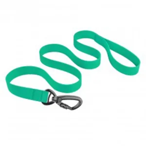 61/6135/Т Повідець д/собак Surf водовідшт.полімерне покриття, р. М, (Довж-122см.Шир-20мм) зелений