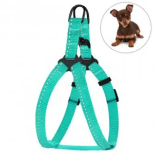 68/1308/Т Шлея для собак "Active" BronzeDog світловідб. (обхват грудної клітини 24-30см, ширина-10мм