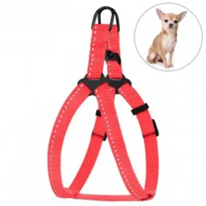 69/1224/Т Шлея для собак "Active" BronzeDog світловідб. (обхват грудної клітини 33-40см, ширина-10мм