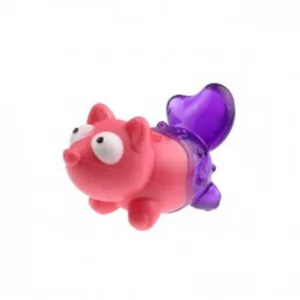 6703 Іграшка д/цуценят Лисиця GiGwi Suppa Puppa fox, XS pink/purple