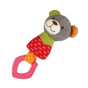 C87123B3 Іграшка д/цуценят Barksi Bear with teether, S