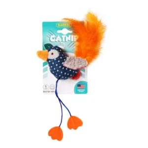 CT477/1 Іграшка д/котів Barksi Пташка / Catnip, розмір S