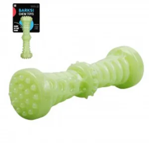 YT96386 Іграшка світлонакопичувальна д/собак Chew Dumbbell, розмір L, 5 х 18 см/72