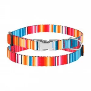 31/1353/Т Нашийник д/собак "Urban" West застібка мет XS (Об.шиї 18-28см,Шир-10мм) червон