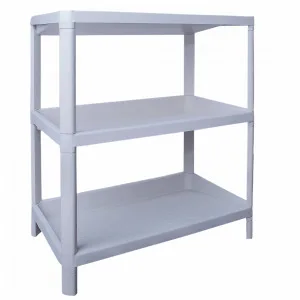 Полиця 171006 для взуття на 3 секції (біла роза)