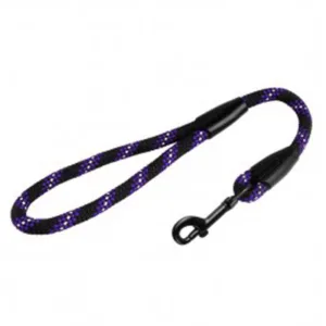 56189/Т Короткий повідець для собак "Active" ТМ BronzeDog фіолетовий Довжина – 51 см Діаметр – 11.7  мм