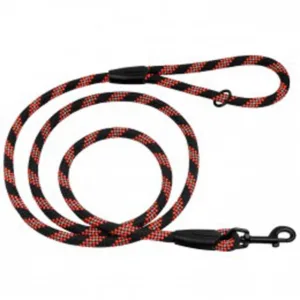 56204/Т Повідець для собак "Active"ТМ "BronzeDog"колір оранжевий. Довжина – 183 см. Діаметр – 12 мм.