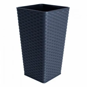 Вазон "Ротанг" Квадрат 27*27*51(115041 граніт)