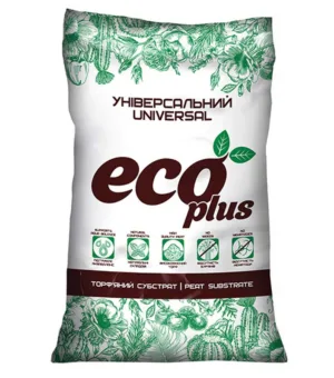 Торф'яний субстрат "ECO PLUS" 20л "Універсальний"