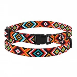 44/1375/Т Нашийник д/собак Urbanгуцульс. XS (Об. шиї 18-28 см Шир - 10мм) помаранч